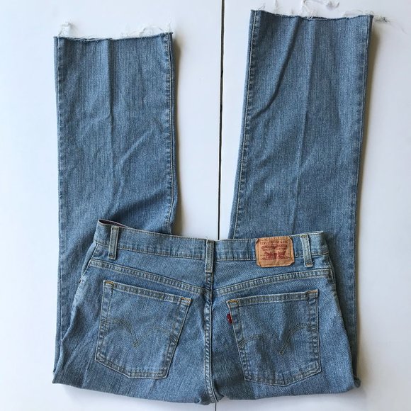 Levi's Relaxed Boot Cut 550 Jeans 14M Vintage 90's - Picture 1 of 15